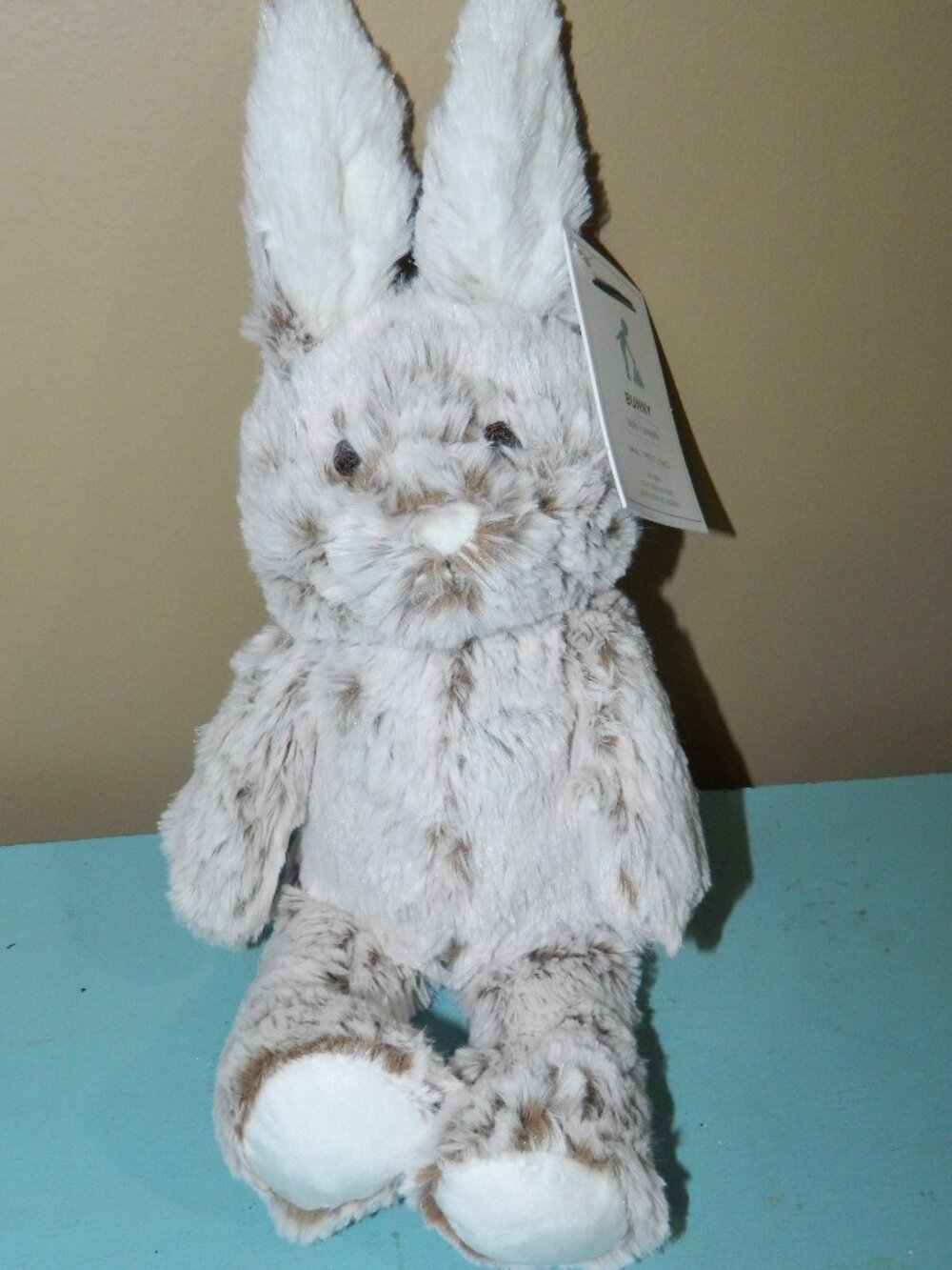Pottery Barn Kids PBK Bunny Rabbit Soft Stuffed Toy Animal Plush 14” Retired